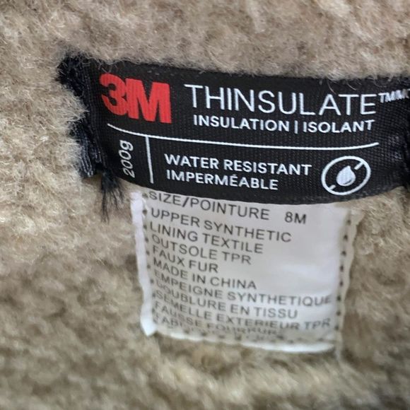 Aquatherm Santana Canada 8 M Camp Waterproof Shearling Duck Boots Blue Winter - Picture 6 of 8